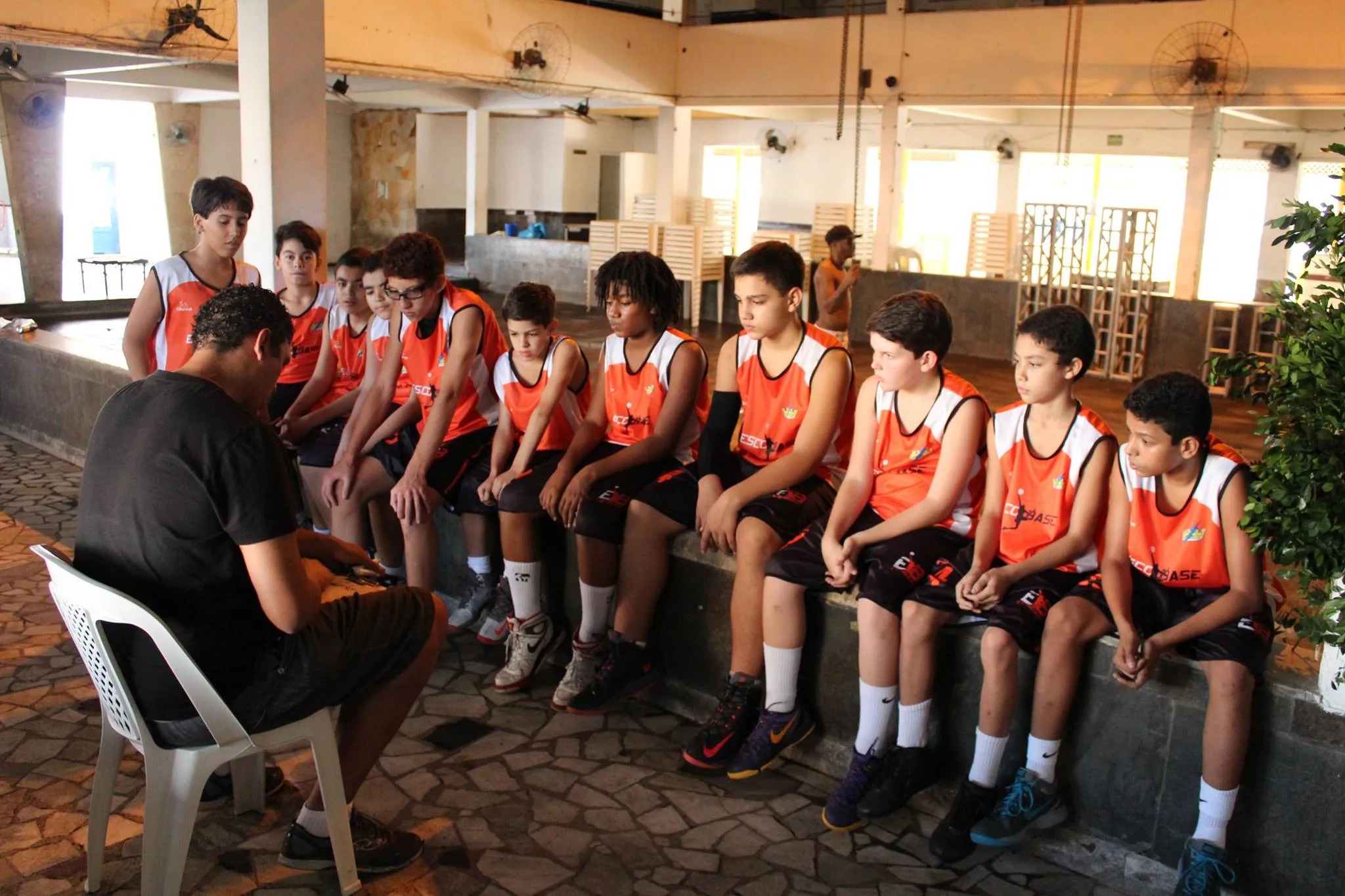 Primeiras competições da Escobase Basquete